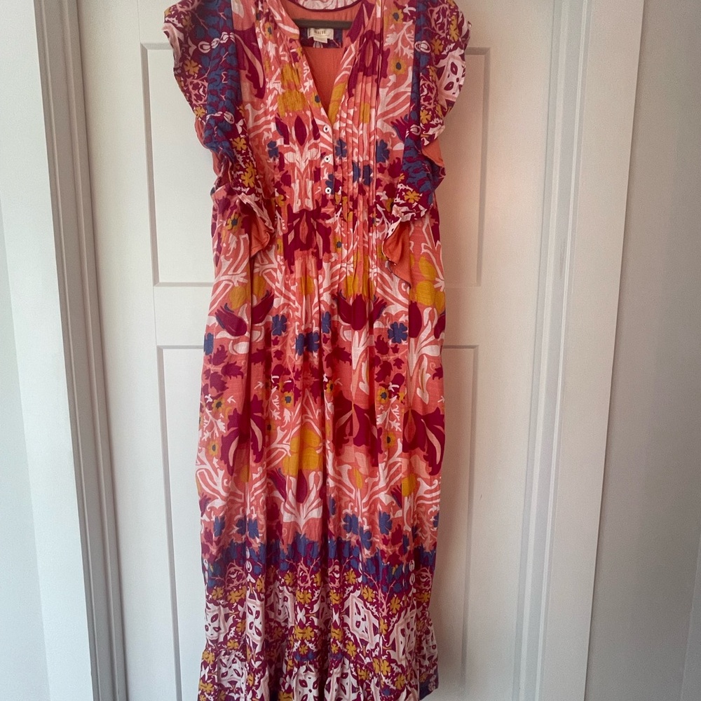 Floral Multicolor Maxi Dress